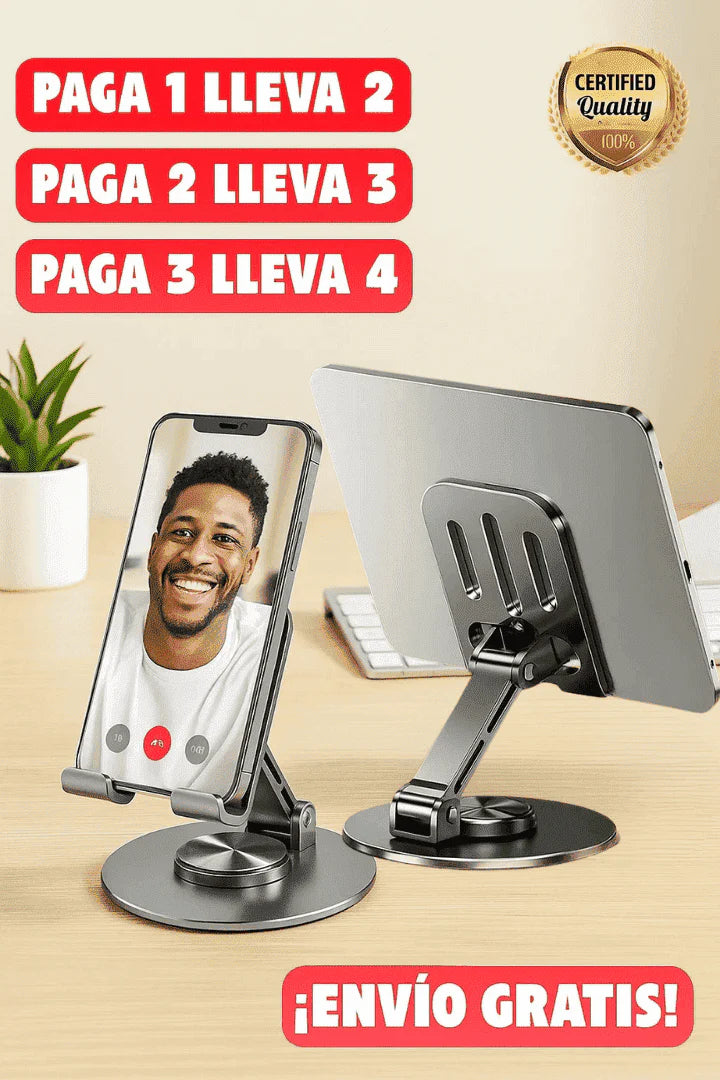 Soporte Giratorio 360º Metálico