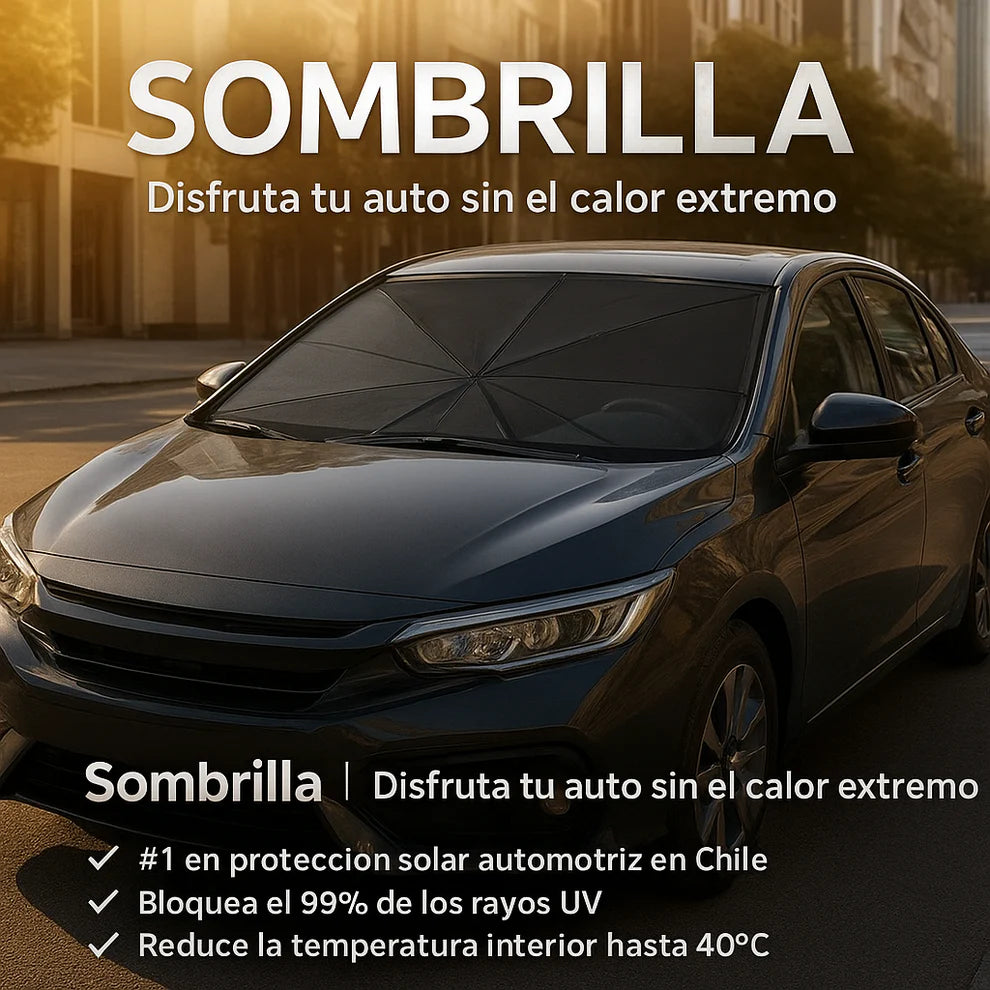 Sombrilla | Disfruta tu auto sin el calor extremo